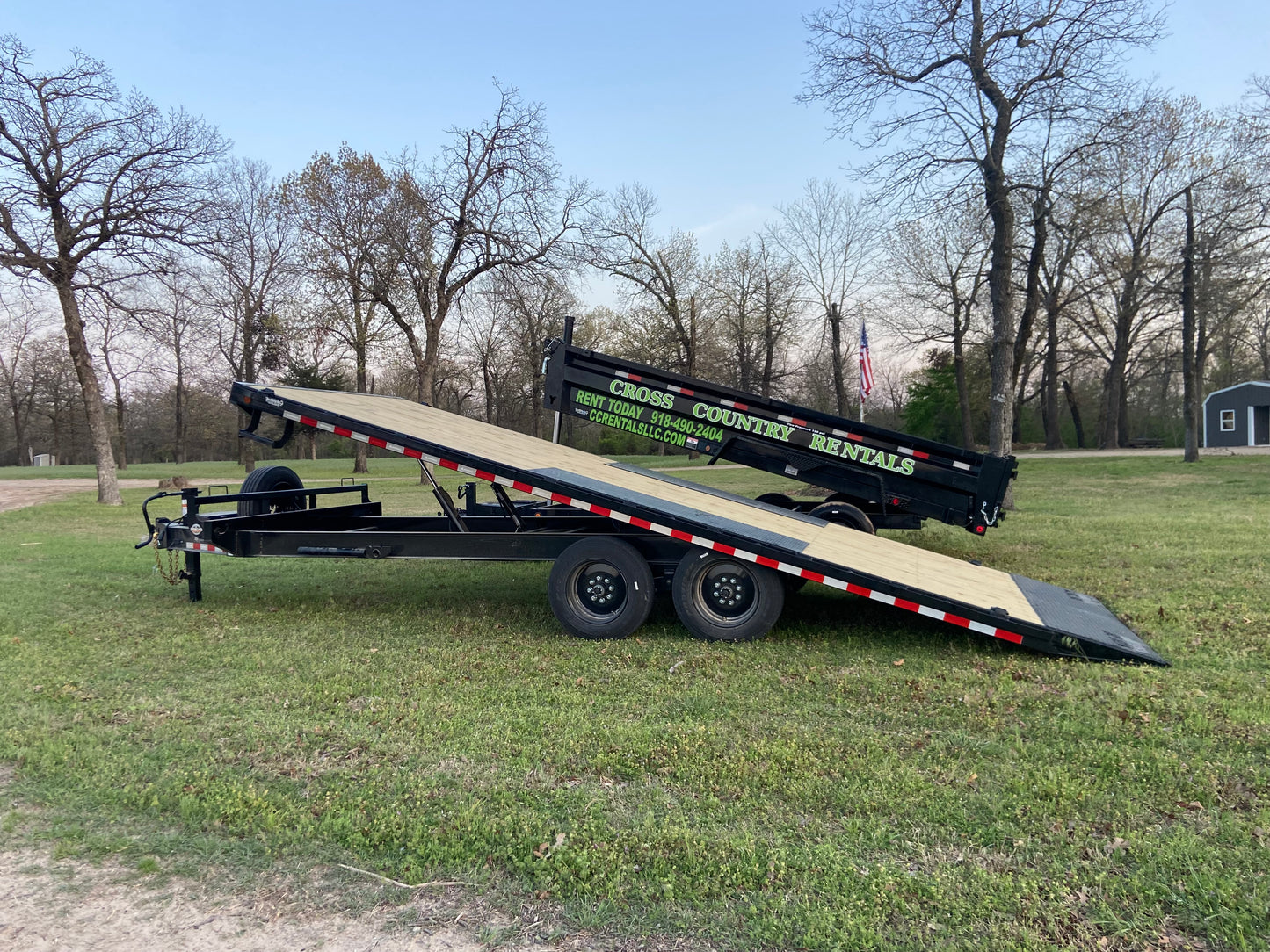 22ft Tilt Utility Trailer
