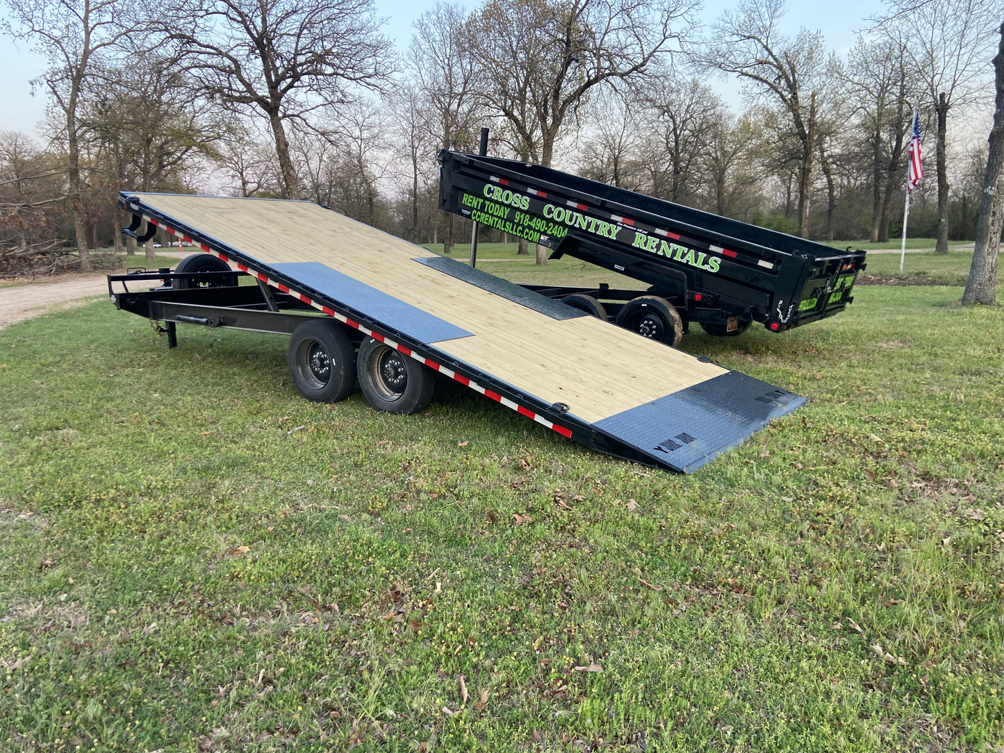 22ft Tilt Utility Trailer