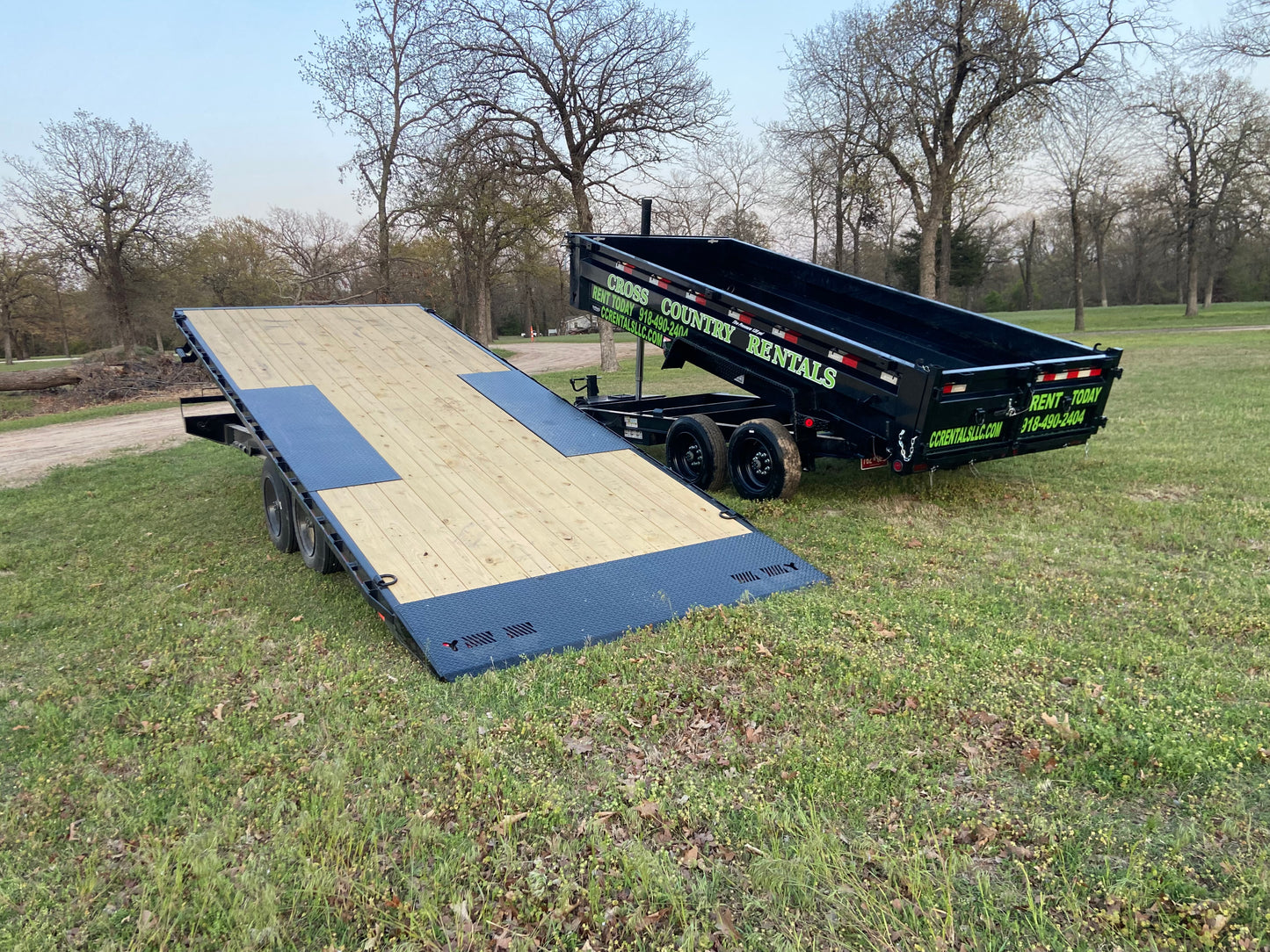 22ft Tilt Utility Trailer