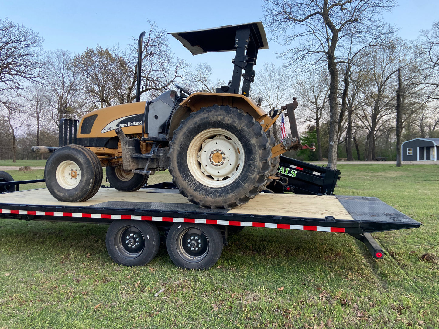 22ft Tilt Utility Trailer