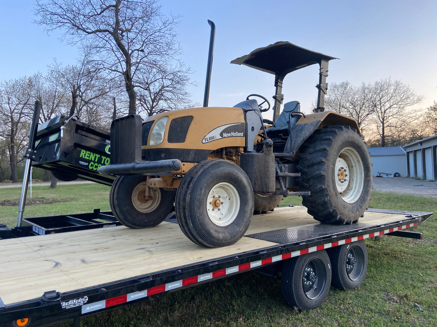 22ft Tilt Utility Trailer