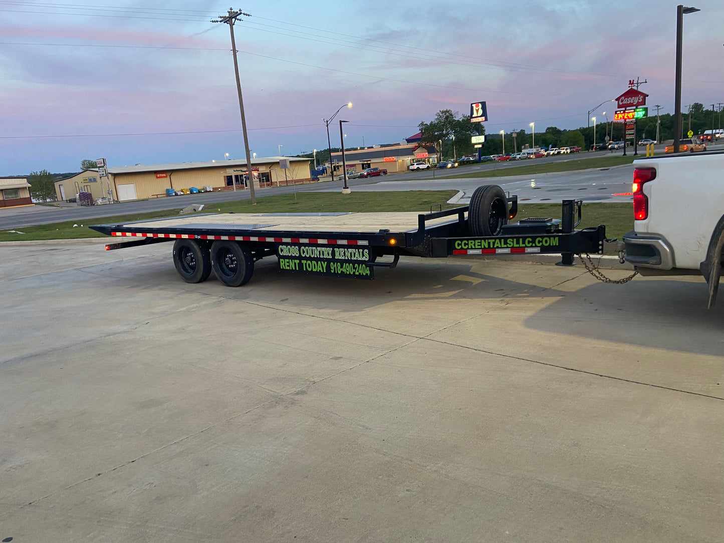 22ft Tilt Utility Trailer